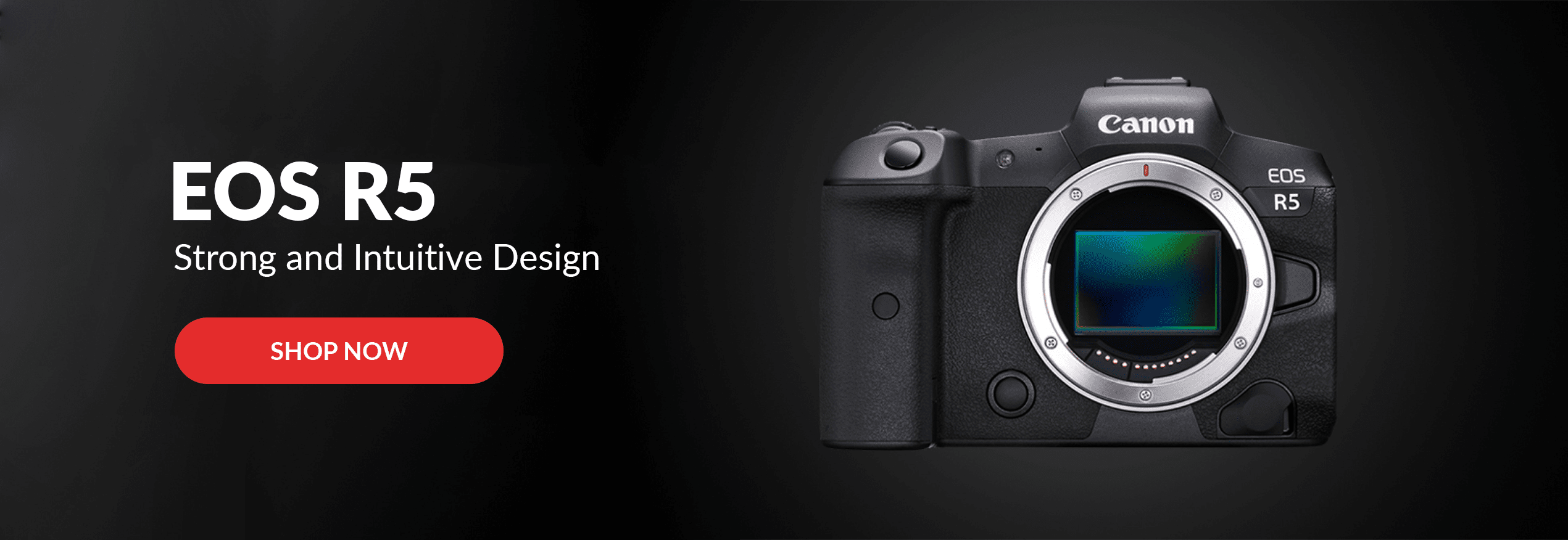 Strong And Intuitive Design Eos R5