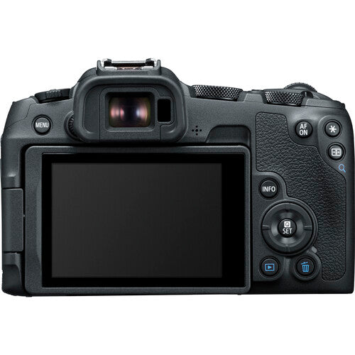 Canon EOS R8 Body with AV Pro 128 gb V90 card + an extra battery LP-E17 and Wildcraft snap bag