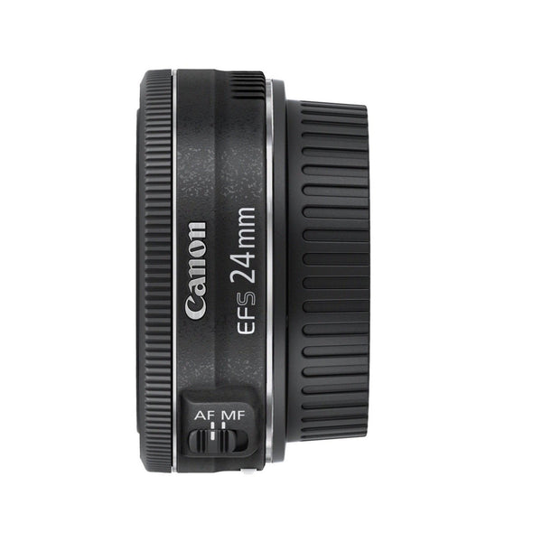 Canon EFS 24mm f/2.8 STM レンズ Canon EF-S 24mm f/2.8 STM Lens- Black : Amazon.in: Electronics