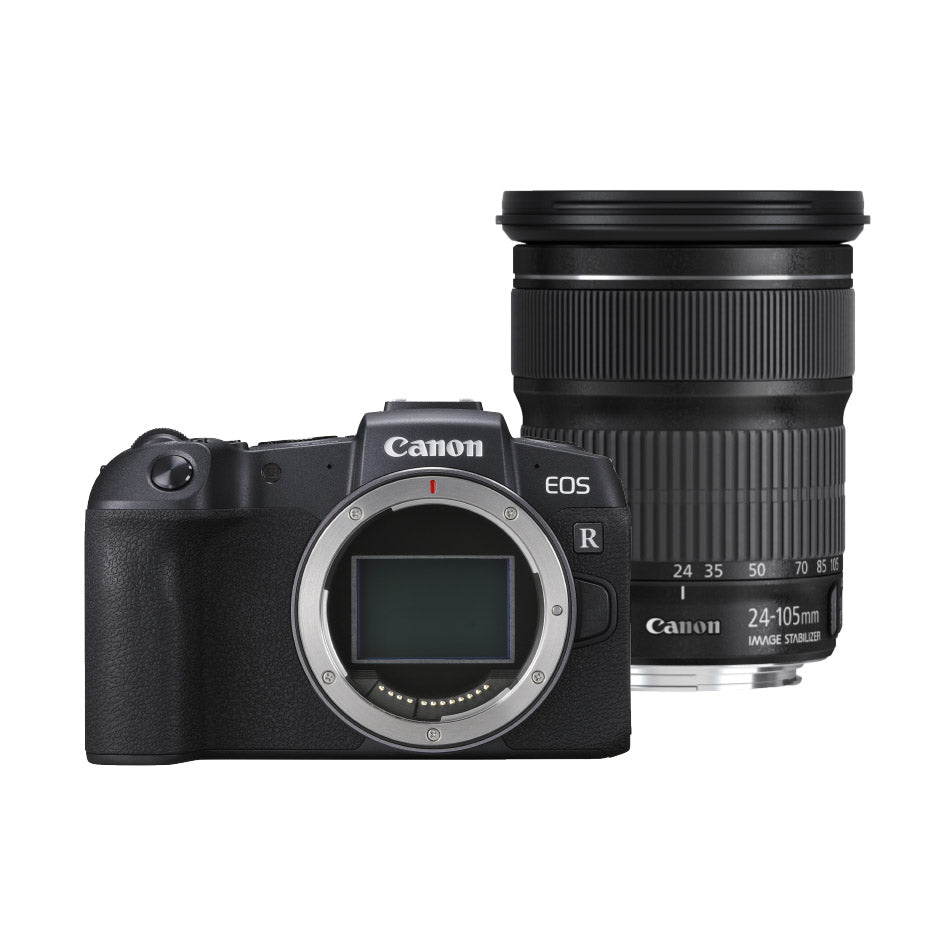 Canon EOS R Mirrorless Digital Camera + RF 24-105mm f/4L IS USM Lens +  Mount Adapter EF-EOS R Kit