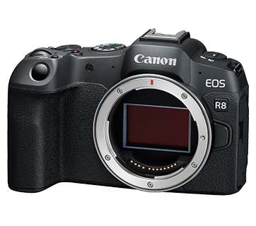 Canon EOS R8 with 24-105 STM Combo Free AV PRO 128gb V90 SD Card & an extra battery LP-E17