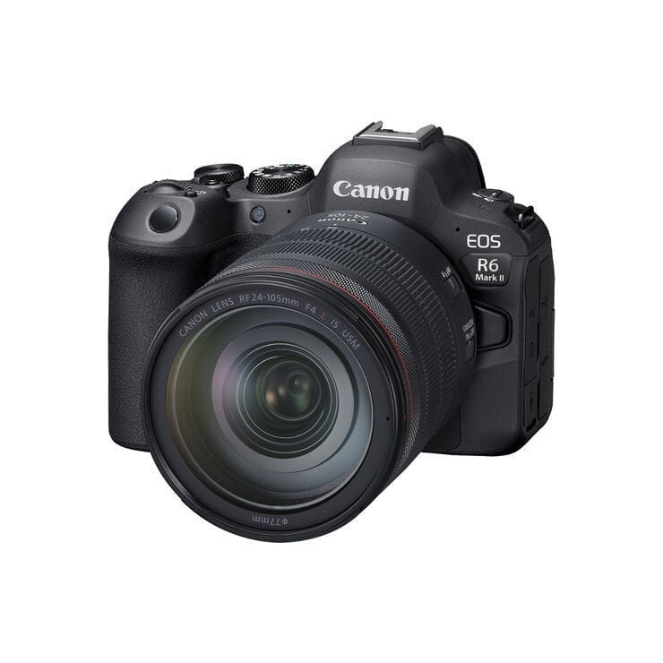 Canon EOS R6 Mark II (RF24-105mm f/4 L IS USM  Free AV PRO 128gb V90 SD Card & an extra battery LP-E6P