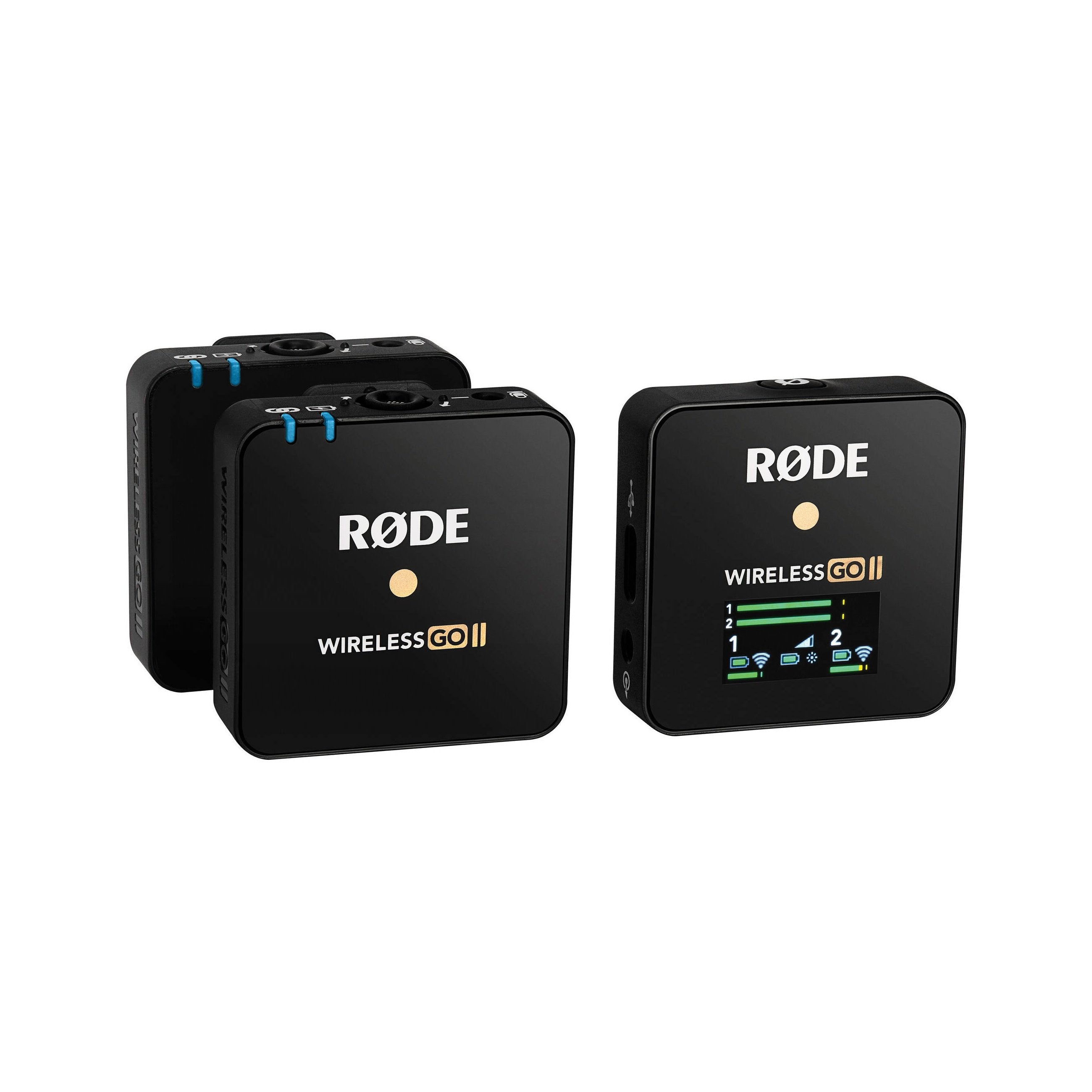 Rode Wireless GO II 2-Person Compact Wireless Mic System/Recorder Bund –  KELLARDS