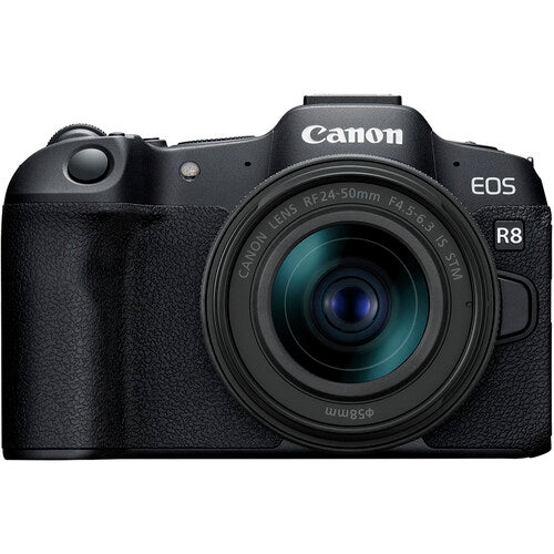 Canon EOS R8 with RF 24-50mm f/4.5-6.3 IS STM Lens