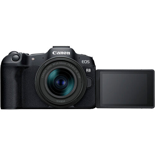 Canon EOS R8 with RF 24-50mm f/4.5-6.3 IS STM Lens