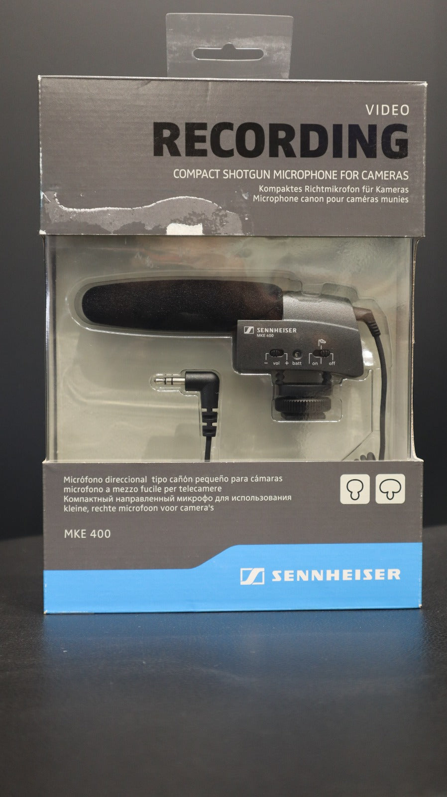 Sennheiser MKE 400 Camera-Mount Shotgun Microphone